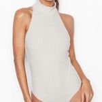 Victoria's Secret Victoria’s Secret sport grey ribbed high neck bodysuit Photo 0