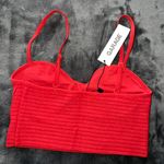 Garage Seamless Bustier Cami in Crimson Red Photo 5