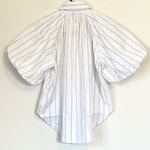 Madewell NWT  Shirred Bubble-Sleeve Button-Up Shirt - Size: XXS Photo 7