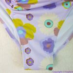 NEW Free people x Beth‎ Richards delray 70’s floral bikini bottom, XL Purple Photo 9