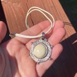 little white marble choker necklace Photo 3