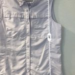 L.L.Bean Vest Womens M purple Mesh Lined Pockets Fishing Outdoor Hike Photo 4