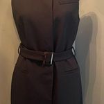 ZARA  belted vest dress -size S. Style # 7815-779 Photo 6
