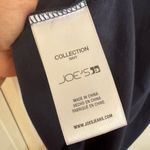 joe's jeans NWT Joe’s navy blue eyelet flutter sleeve top size large Photo 6