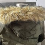 Rocawear Women's 3XL Green Parka Winter Jacket with Fur Trim Hood Photo 8