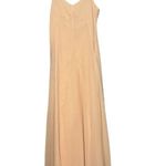 ASOS Peach Chiffon Gown Jr/ Misses Maxi Wedding Formal A-line Dress Size 6 NWT Photo 2