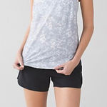 Lululemon 5 Mile Singlet Fleur Sombre Silver Fox Photo 0