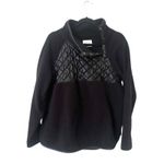 Abercrombie & Fitch Moto Fleece Pullover Black Medium Photo 2