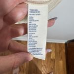 American Eagle  Dress Women 10 Cream Flapper Style NWT Y2K Party Club Zip Back Photo 8