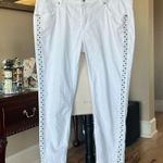 Rue 21 White Denim Jeans Cropped Photo 8