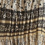 White Stag  Khaki Floral maxi boho style Skirt large Photo 4