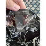 INC International Concepts Womens M Black White Floral Sheer Sleeveless Top Size M Photo 7