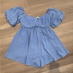 Juniper Blue  babydoll romper  Photo 0