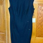 Calvin Klein  Sheath Dress with metallic detail at pockets, Size 6 Photo 1