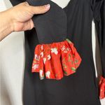 Alexis  Estelle Off The Shoulder Floral Ruffle Mini Dress Size XS Photo 3