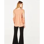 ZARA ✨ FRILLED TOP WITH CUT-OUT SHOULDERS✨ Photo 5