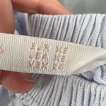 ZARA  Trafaluc Mini Dress Embroidered Boho Light Blue Peasant Style XS Photo 4