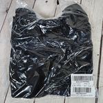 J.Crew  Ruched V-neck‎ top in stretch cotton blend Black M NWT Photo 7