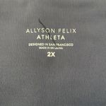 Athleta Allyson Felix Felix Legend shortie Purple Gray biker Plus bottom New 2X Photo 1