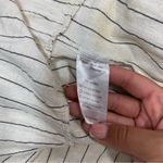 Marissa Webb Tie Waist Linen Dress Size 16 Black Photo 5