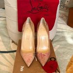 Christian Louboutin NIB So Kate 120 Cork Blooming Photo 0