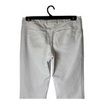 Escada Pants Women Medium White Tapered Ankle Luxury Preppy Career Casual Photo 6