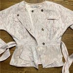 Badgley Mischka  Peplum  Blazer. Size 8 Photo 1