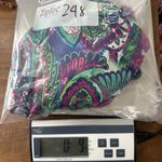 Becca One Shoulder Ruffle Paisley Print Swimsuit One Piece Bathing Suit Medium Photo 6