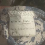 Floral Long Sleeve Dress Women's M Blue White Elegant Chic Spring Casual Size M Photo 7