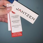 Jantzen Low Rise Blue Floral Bikini Bottom Chlorine Resistant Size 10 Photo 6