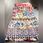 Desigual Angelina Multicolor Paisley Floral Print Sleeveless Dress Sz 38 NEW Photo 10