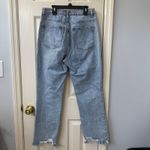 superdown ‎ Jeans Women's Size 29 Light Wash Distressed Hem High Rise Denim Photo 3