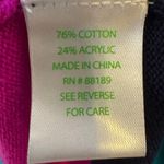 Lilly Pulitzer  Sweater Dress Isabella Knit  Colorblock Navy Pink Teal Women Sz M Photo 5