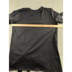 You And Me And The Dog Graphic Tshirt Womens XXL Black Tie Front Short Sleeve T Photo 4