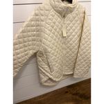 Cooper Key Women's Quilted Puffer Jacket White Geometric XL NEW with tags Photo 1