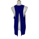 Gap  Fit Tank Top Large Blue Activewear Workout Gym‎ Yoga Minimalist Stretch Photo 2
