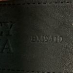 Badgley Mischka  Women’s Italian Leather Black  Metallic Adjustable Belt Photo 13