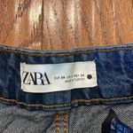 ZARA seam front high rise tapered straight leg jeans 2 Photo 5