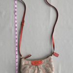 Coach Ashley Dotted Op Art Mini Crossbody Bag Khaki Tearose Photo 8
