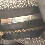 Loeffler Randall  Black Soft Pebbled Leather Studded Hobo Shoulder Bag Photo 5