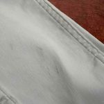 Free People  White Zip Closure Denim Mini Skirt Size 8 Photo 6