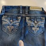 Rock Revival Celine Skinny Stretch Jean Bling Sequins Pockets Size 26 Photo 6