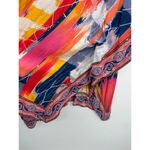 Tolani  Collection Kimono Women 2X Modal Open Front Loose Tropical Unique Artsy Photo 7