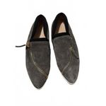 Furla NWOT Suede Slip-On Shoes with Zipper Photo 1