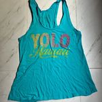 YOLO Hawaii Tank top Blue Size M Photo 0