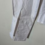 Ann Taylor Women's Button Down Long Sleeve Striped Career Office Shirt Size 4 Photo 7
