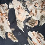 Lulus Prairie Daydream Washed Floral Print Romper Sz Medium Photo 12