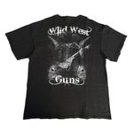 Delta Pro Weight Vintage Wild West Guns Black T-shirt Photo 0