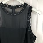 Sam Edelman Women’s Black Sheath Grommet Dress 10 Photo 5