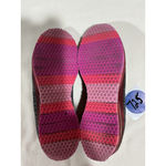 Skechers Woman’s Slip On Sketchers Goga Mat Quick Fit Flex Black & Pink 8 Sneaker Stk#725 Photo 6